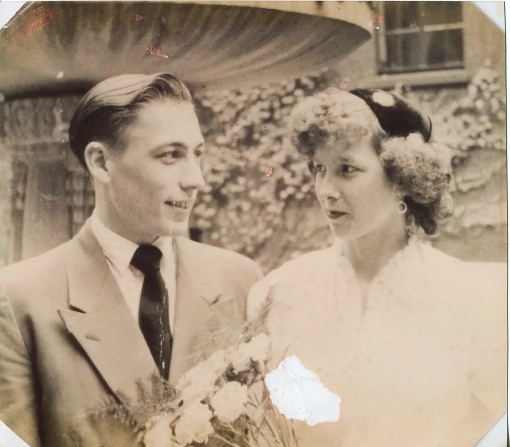 Trouwfoto Escabache origineel